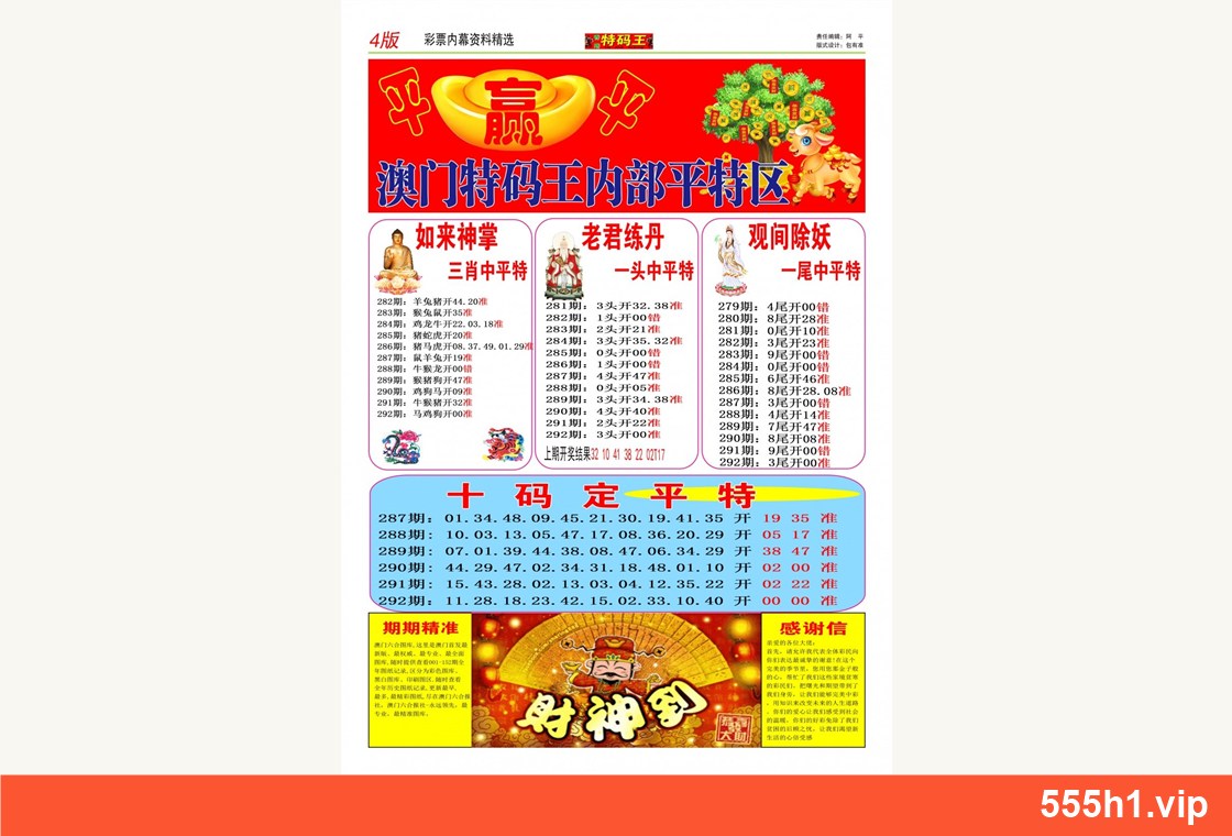 彩色图纸 · 特码王-C，标注555h1.vip